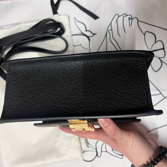 Gucci Bags, Gucci Sylvie Bee Star Bag, black - Picture 7 of 10